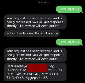 JAMB 2023 UTME Result